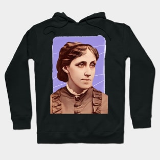 American Novelist Louisa May Alcott illustration Hoodie